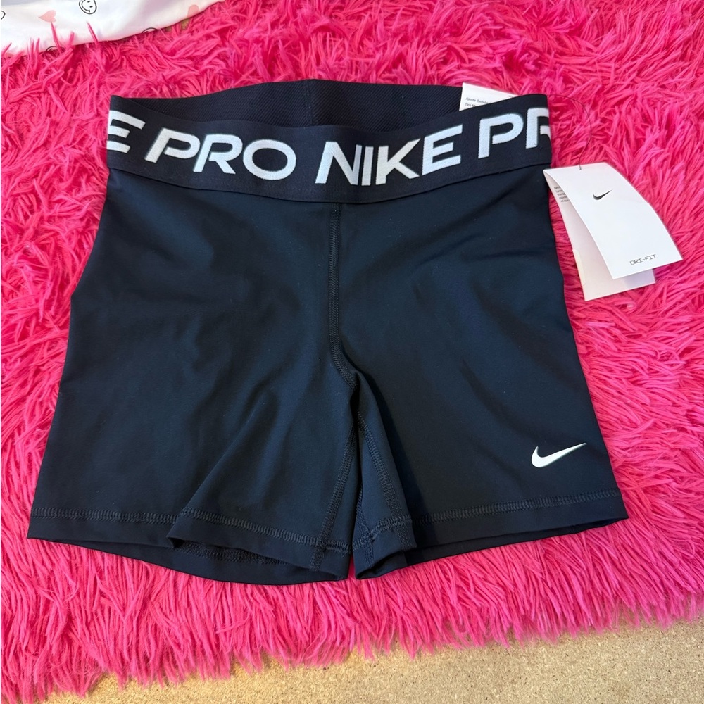 Nike Black Athletic Compression Shorts NWT